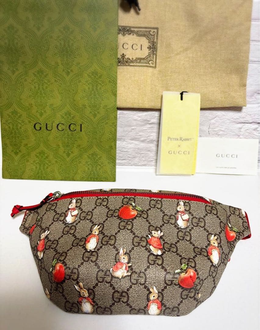 ★GUCCI ウエストポーチ★ピーターラビット★