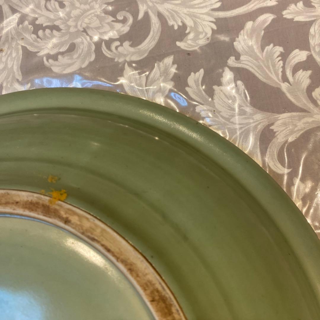 専用　中国古玩　龍泉窯　高麗青磁尺寸大皿