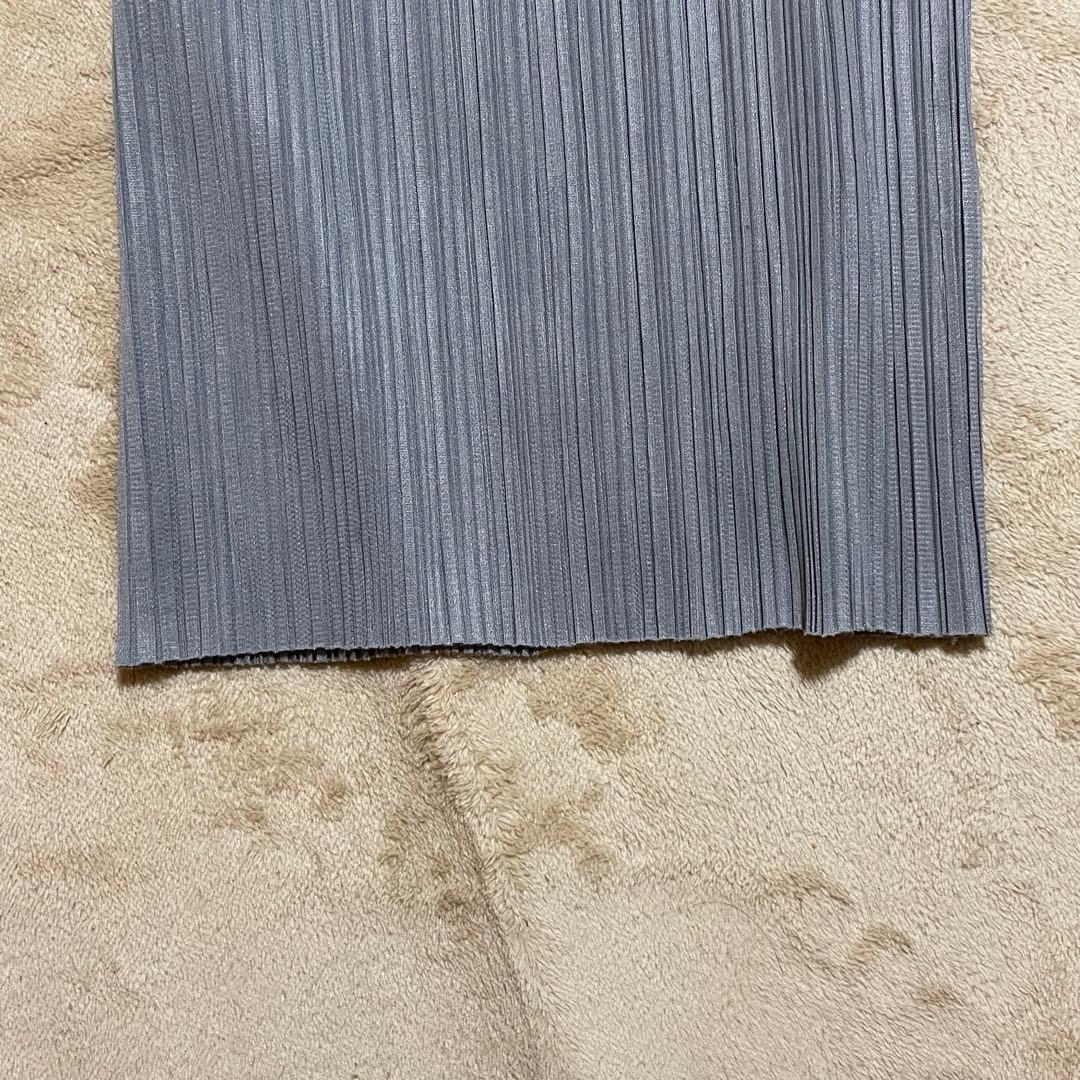 PLEATS PLEASE プリーツプリーズ　パンツ　グレー　イッセイミヤケ