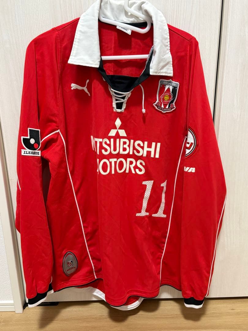 浦和レッズ　PUMA長袖　ナビスコカップ