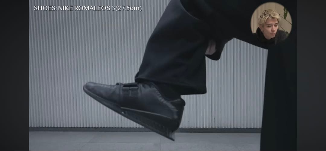 NIKE ナイキ　romaleos 3 ロマレオス3 ブラック