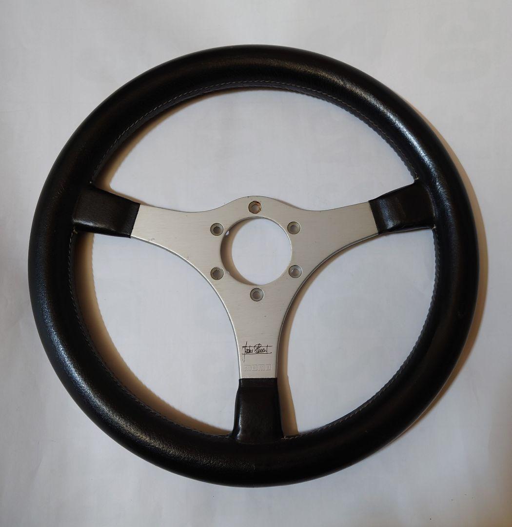 momo モモ　ジャッキースチュワート　ステアリング　旧車　当時物