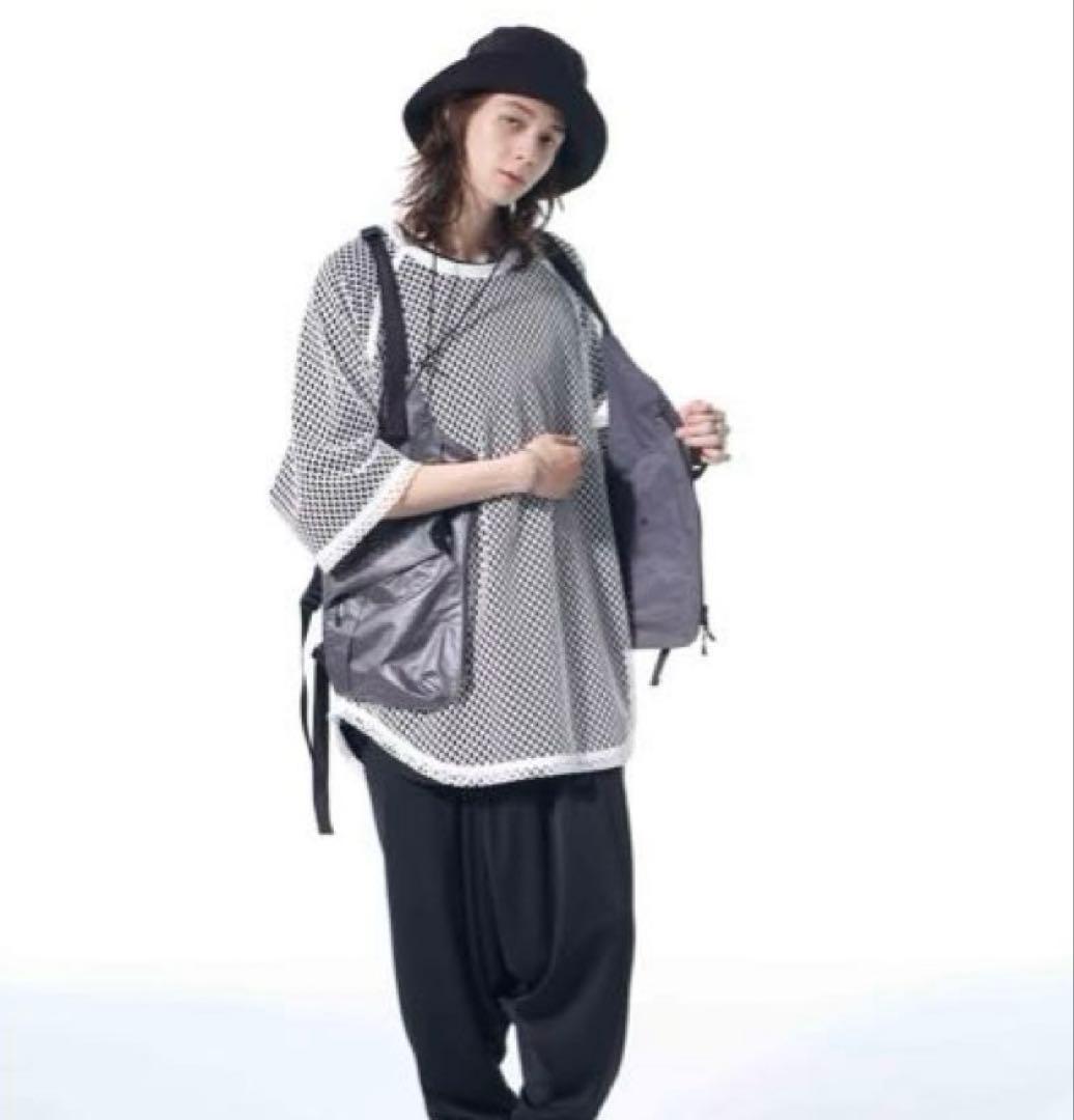 新品タグ付 S'YTE ハニカムメッシュラグランスリーブプルオーバー