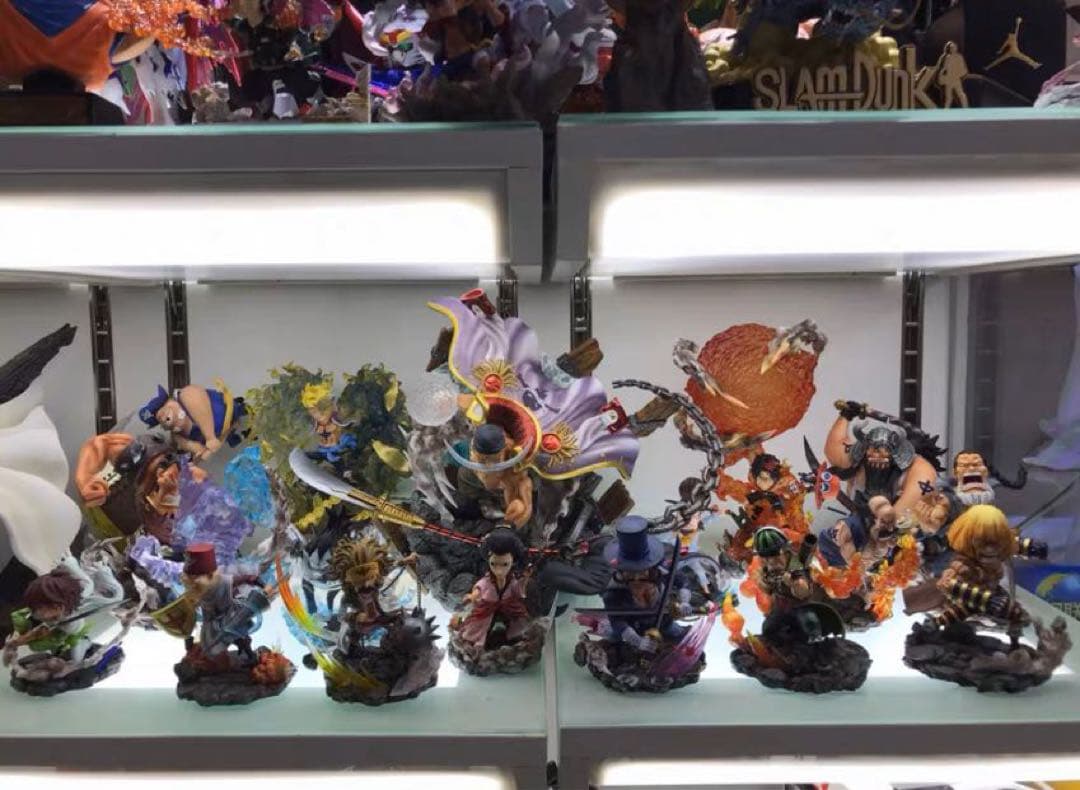 ONE PIECE 白ひげ海賊団 17体 ガレージキット ガレキ スタチュー②