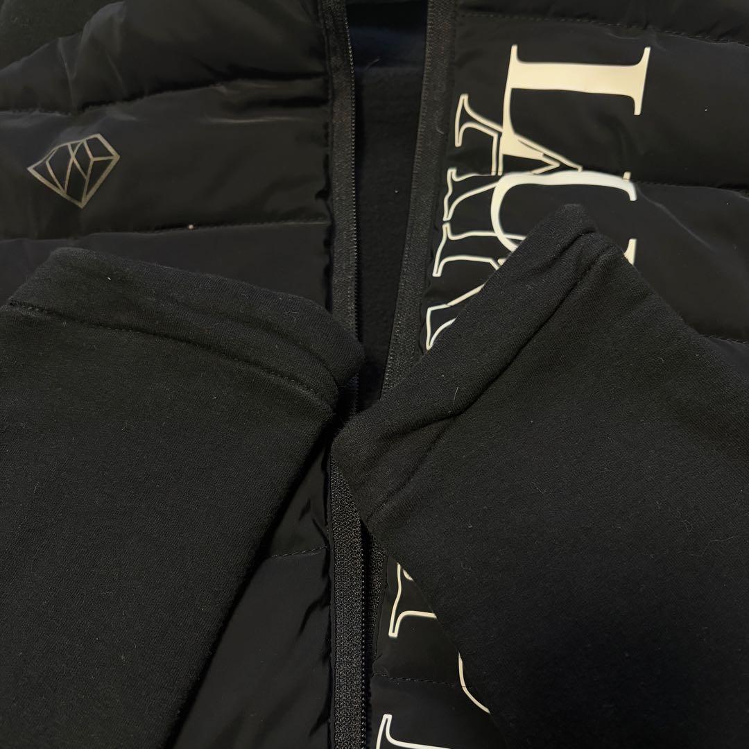 LUXEAKMPLUS スタンドネック ドッキング パデッドジャケット L