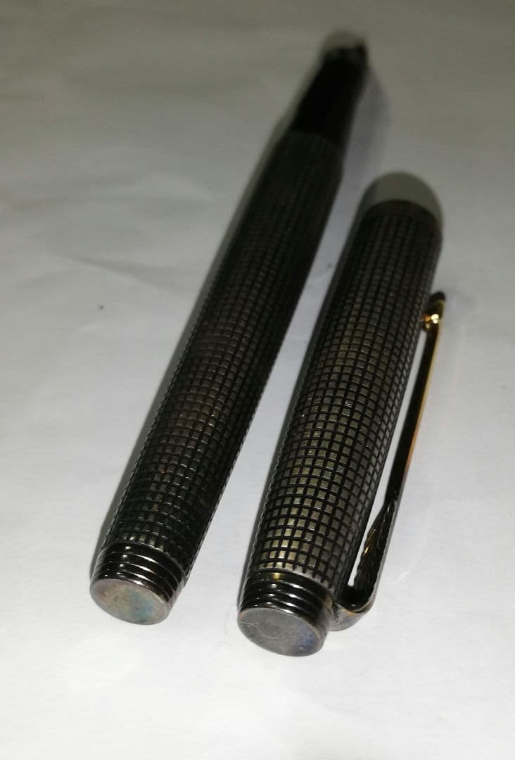 【KM】PARKER　ペン先14K　パーカー　万年筆　スターリングシルバー