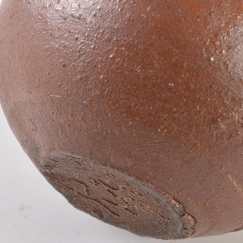 茶道具　備前焼　古備前　神獣蓮花文　盒子　書付箱　V　R7146