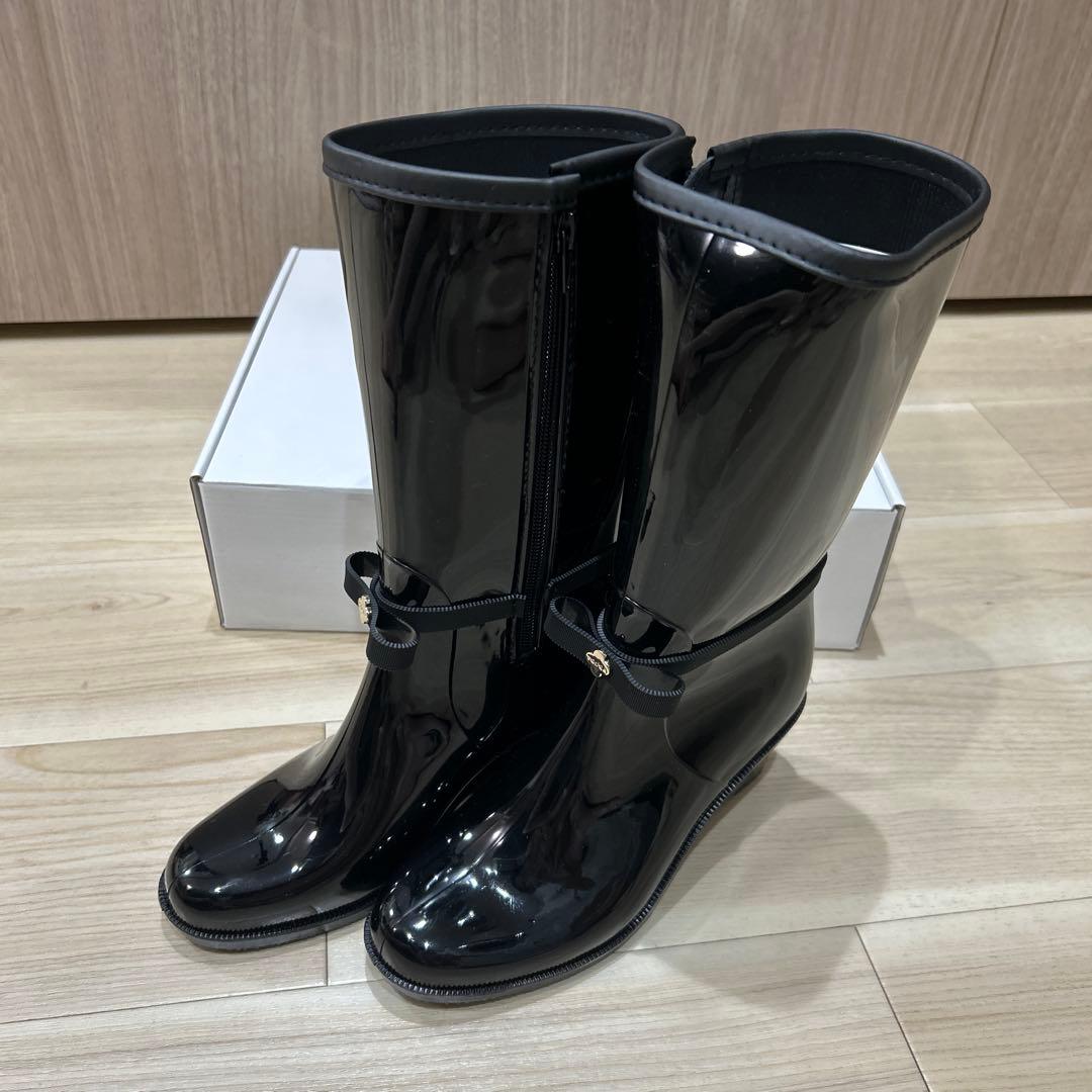 【新品未使用】TOCCA レインブーツ　レディース長靴36サイズ