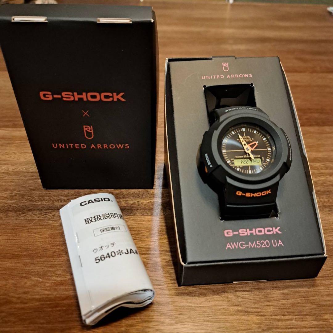 G-SHOCK ユナイテッドアローズ　別注　AWG-M520 UA