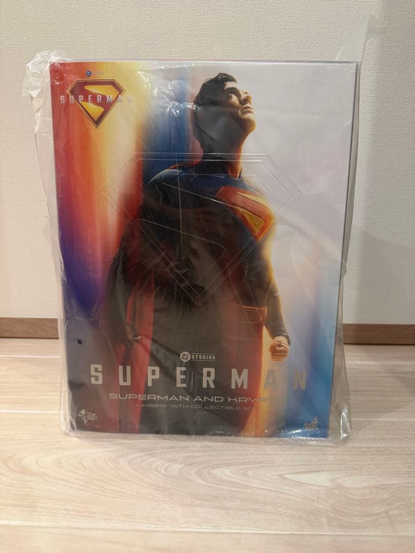 _新品未開封_ホットトイズ「スーパーマン＆クリプト」