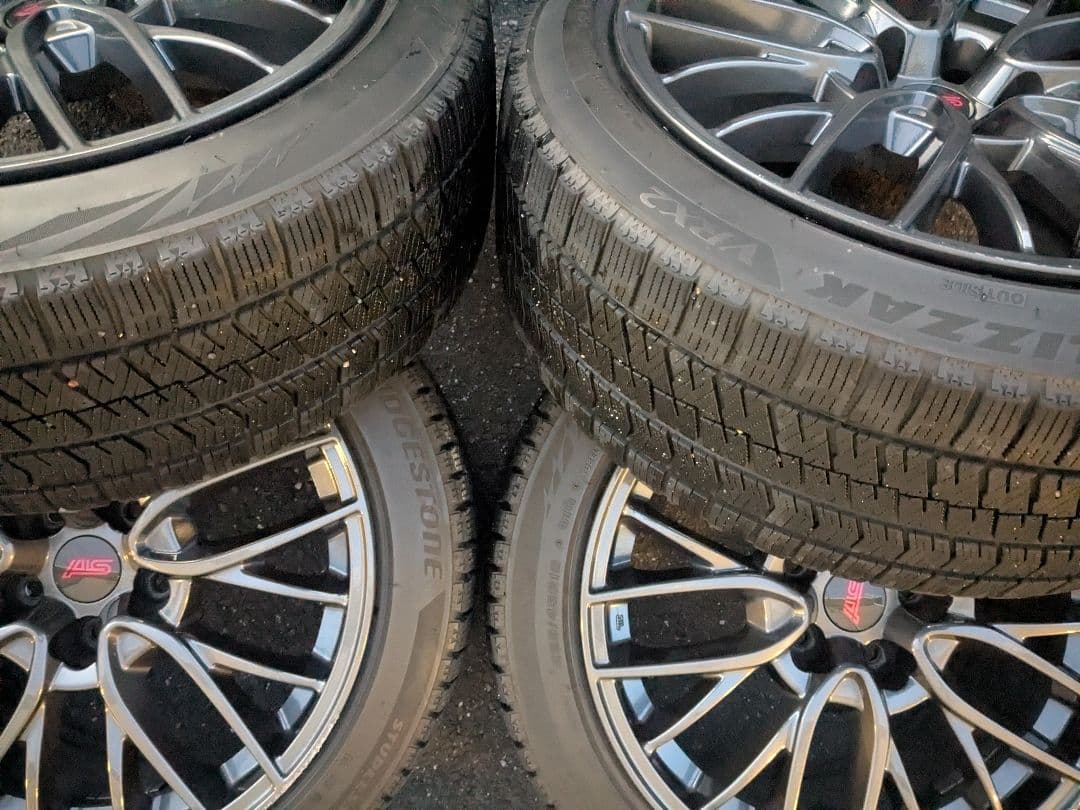 WRX STI 純正 18インチ ホイールセット ブリヂストン