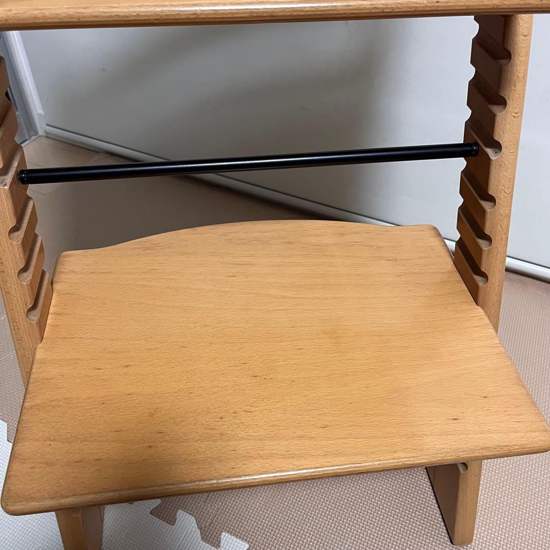 【新型】美品　シリアル6　ストッケ トリップトラップナチュラル