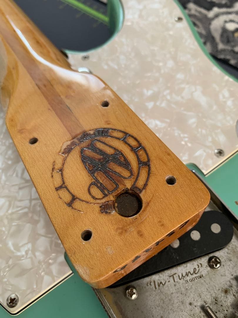 All Parts Wood テレキャスターコンポーネントギター　ハードレリック