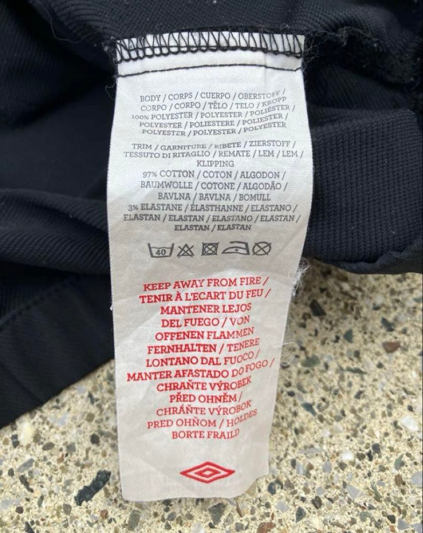 【希少_好配色】UMBRO×マンチェスターシティ/ピステ/ドリルトップ/2XL