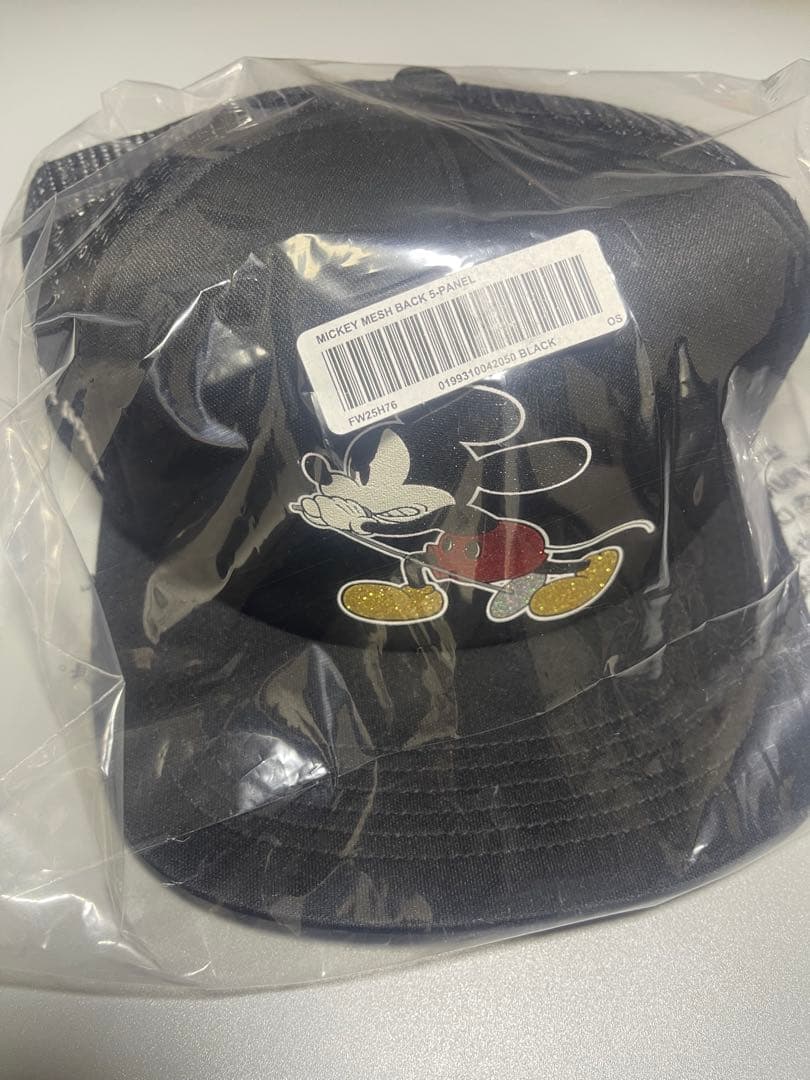 Supreme Number (N)ine Mickey Mouse Cap 黒