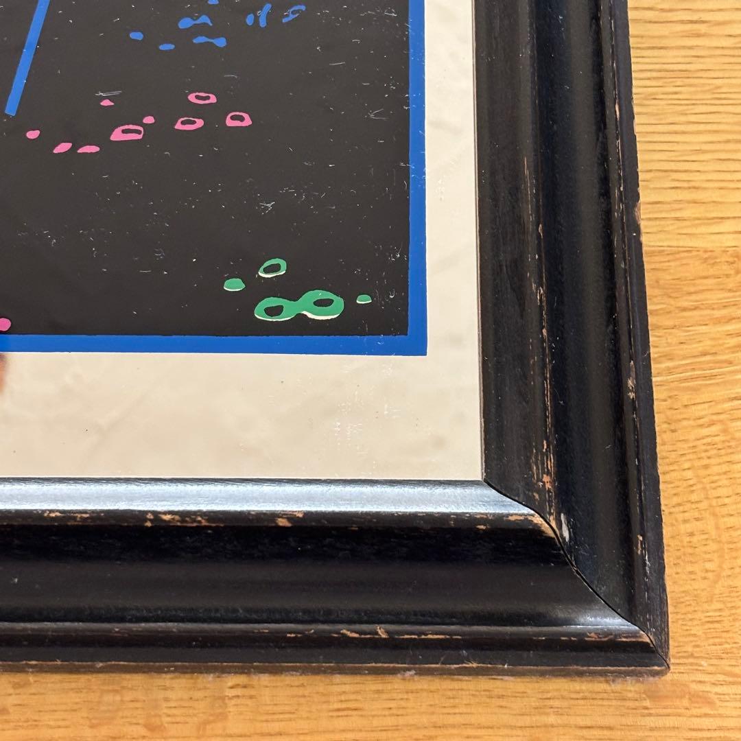 新春セール〜1/5まで！Vogue パブミラー 鏡 ヴィンテージ ウッドフレーム