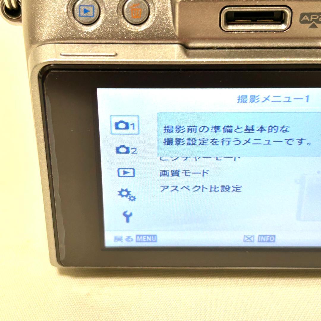 オリンパス PEN E-PL3 ミラーレスカメラ シルバー