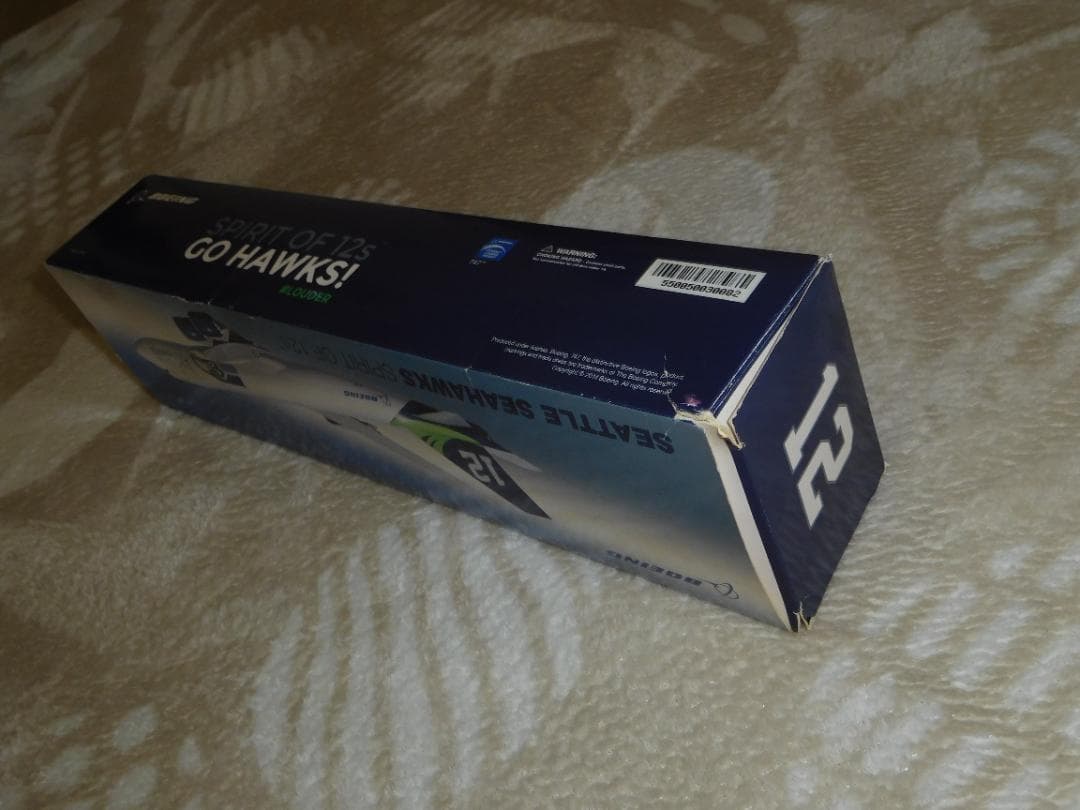 シアトルシーホークス BOEING 747-8F アメリカンフットボール NFL