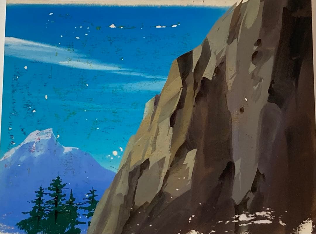 d４５　サイボーグ009セル画【島村ジョー】背景画付き