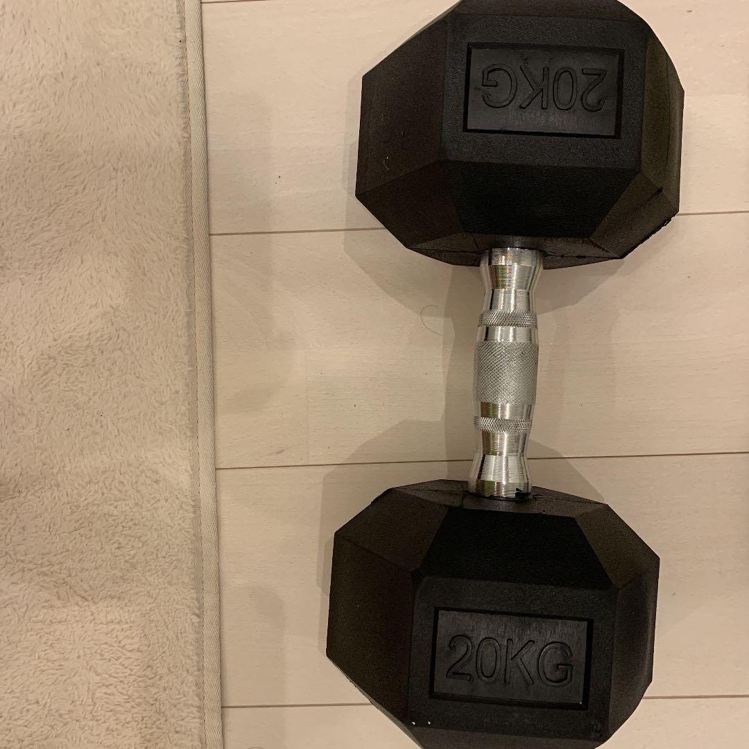 20kgダンベル✖️2個