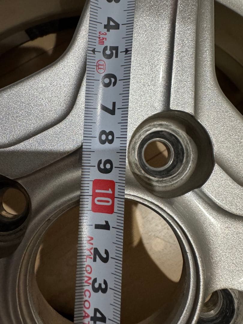 155-65-14アルミホイール付きスタッドレスタイヤ4本セット