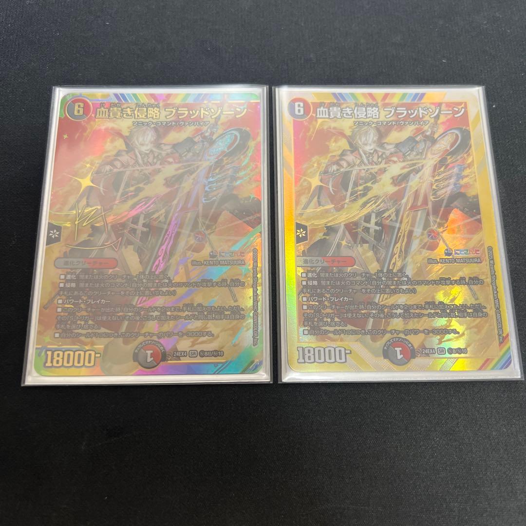 血貴き侵略　ブラッドゾーン　シク×1 サインシク×1