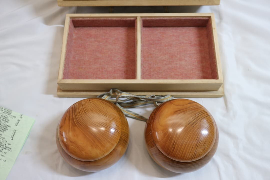 希少 松岡裕治 作 広島県 MATU工房 碁笥 碁筒 ごけ ごす 共箱有り