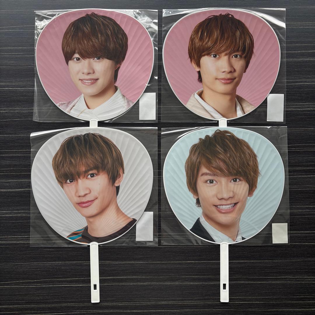 なにわ男子　うちわ　Tシャツ　ちびぬい　セット　長尾謙杜　高橋恭平　まとめ売り