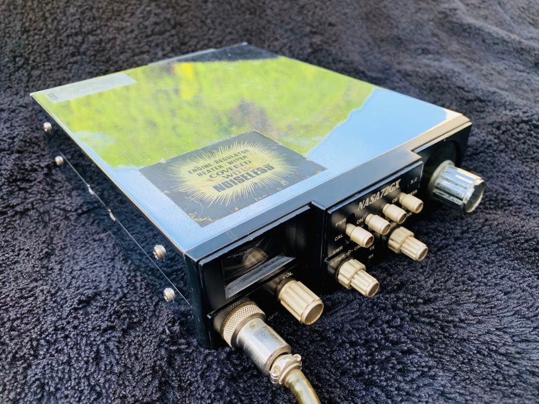 NASA 72GX CB無線 ナサ NASA 無線機 メッキ オマケ付 Used