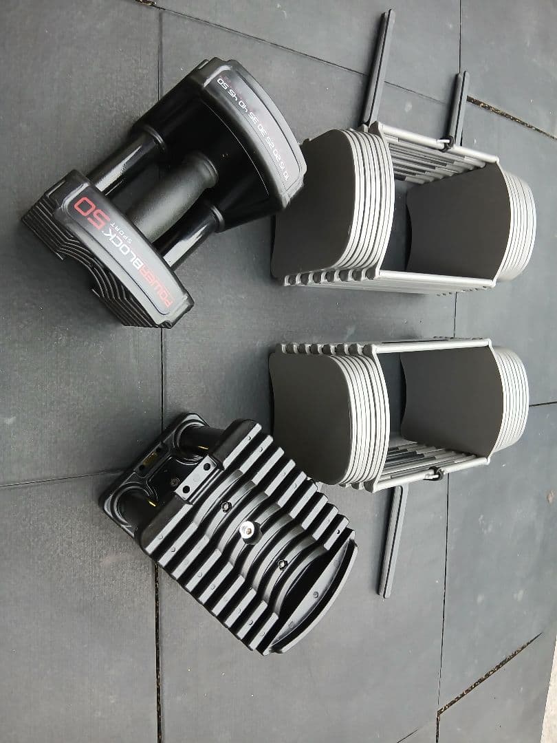 ② POWER BLOCK SP50パワーブロック ダンベル23kg × 1個