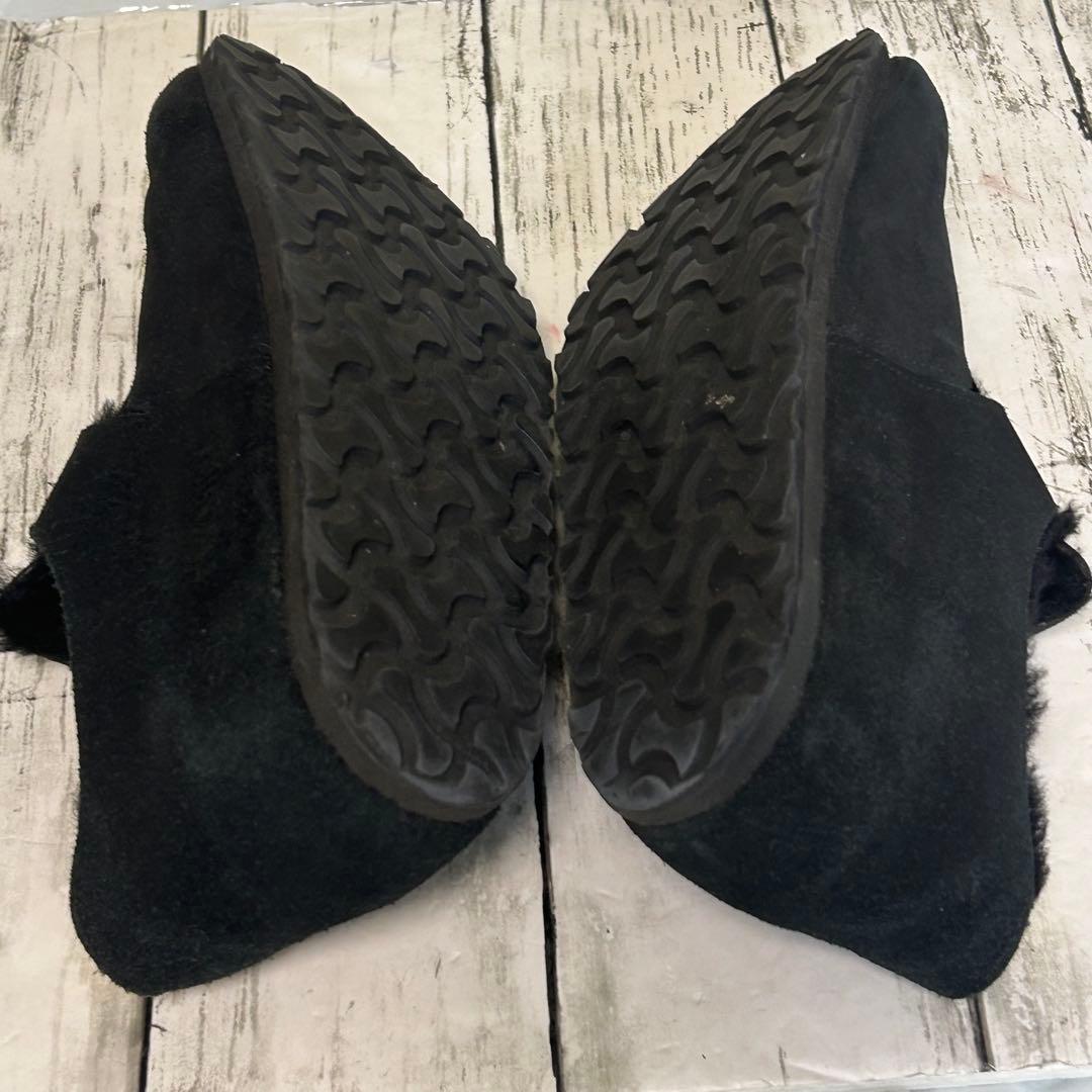 極美品 未使用級ビルケンシュトック ロンドン シアリング　ボア ブラック 25