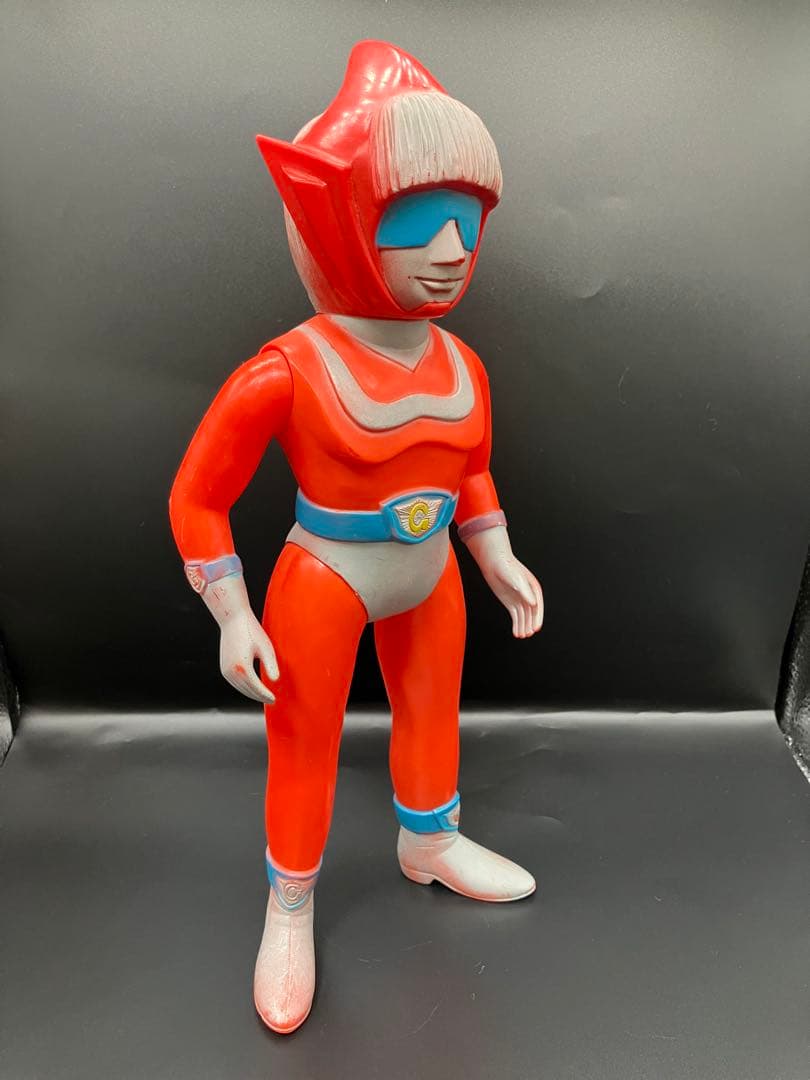 ゴッドマン　ソフビ　ブルマァク　スタンダード　　面トレ