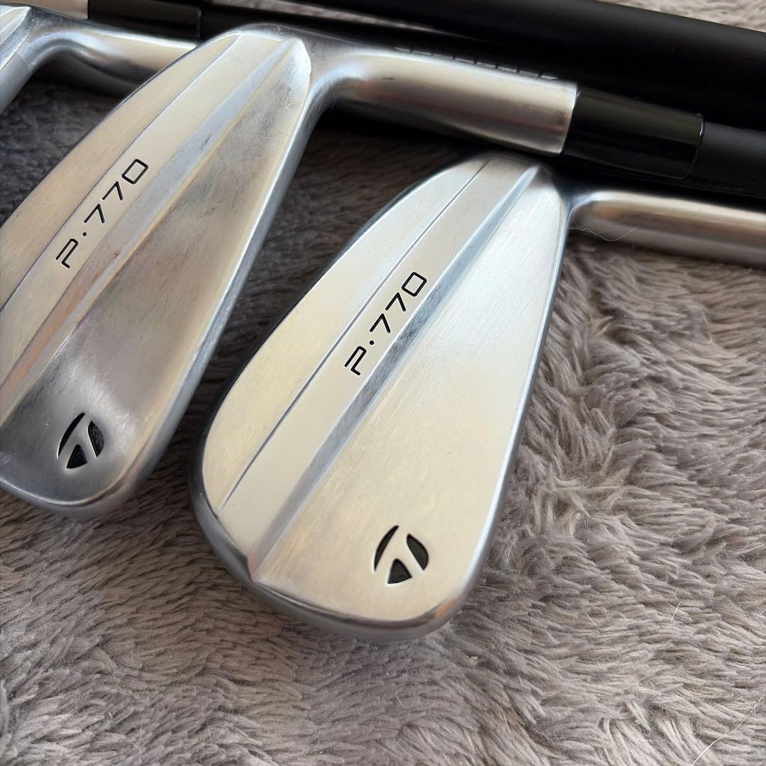 TaylorMade　P770アイアン　５本　TRAVIL IRON85（S)