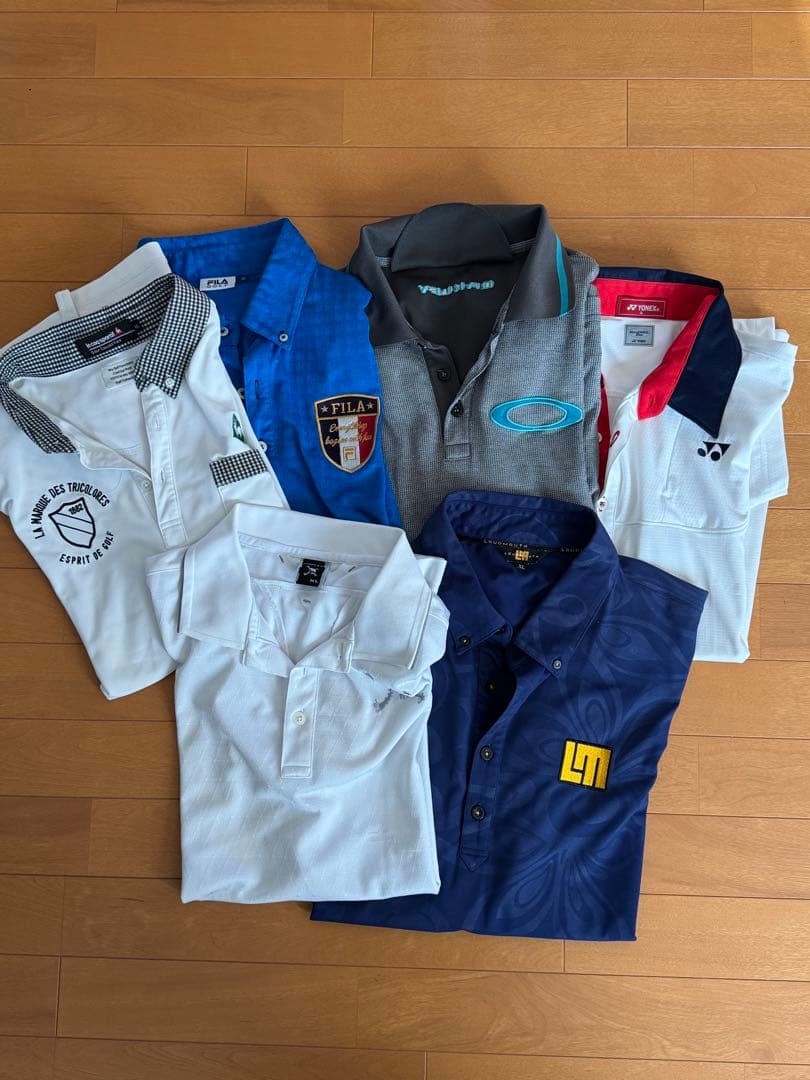 ゴルフウェアXL ６点まとめ売り