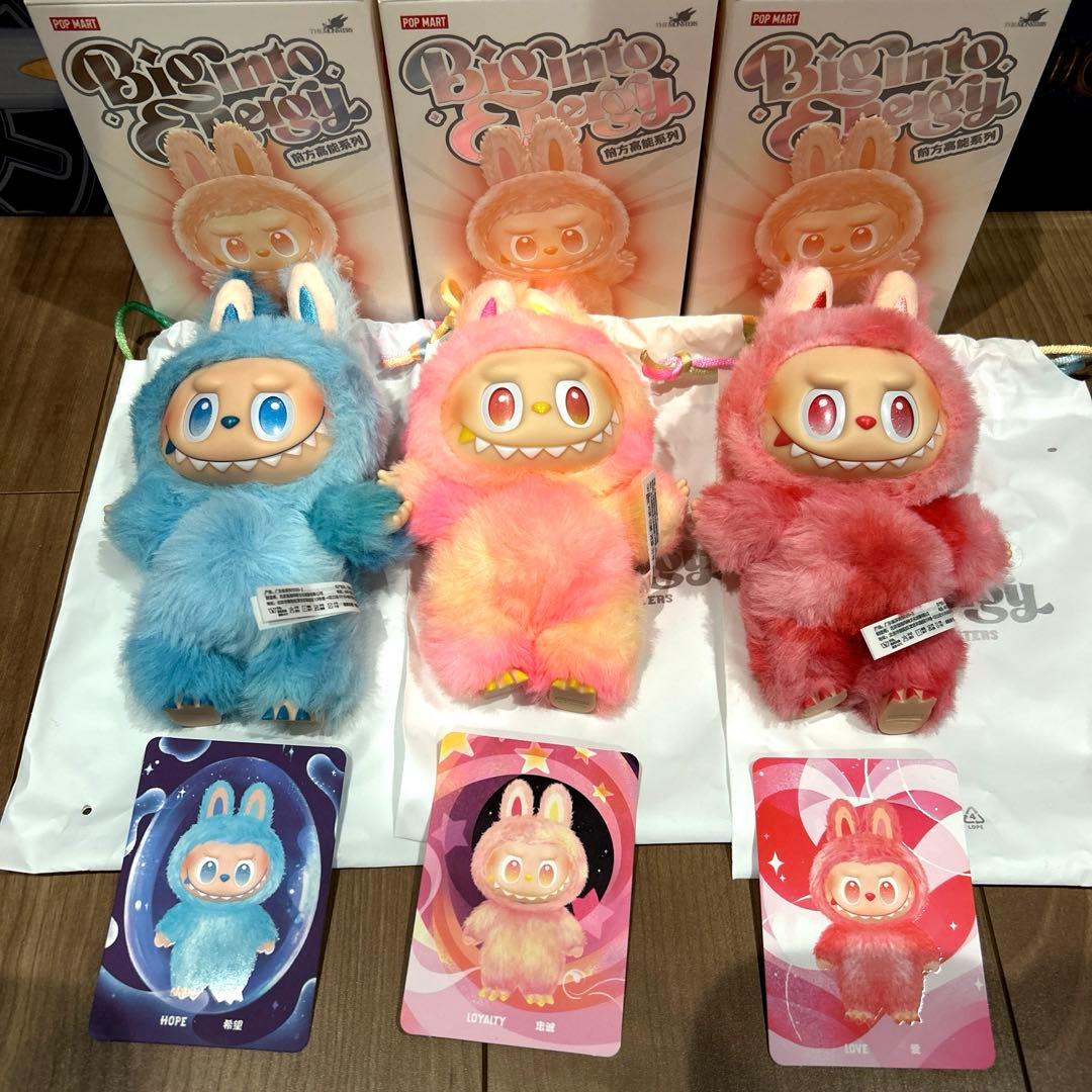 Labubu ラブブ BigintoEnergy 3種類セット
