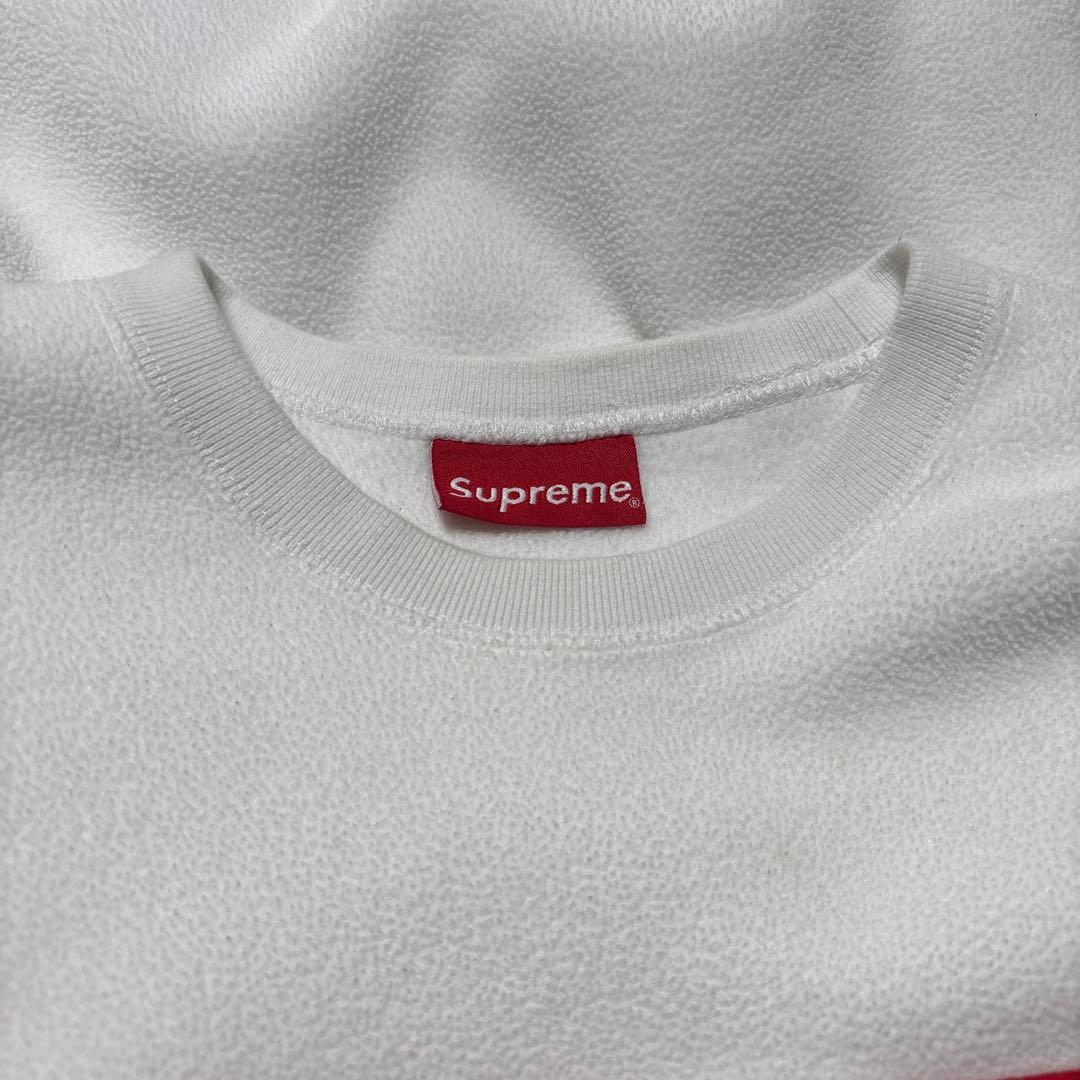 Supreme 19AW パネル ロゴ ポーラテック クルーネック フリース