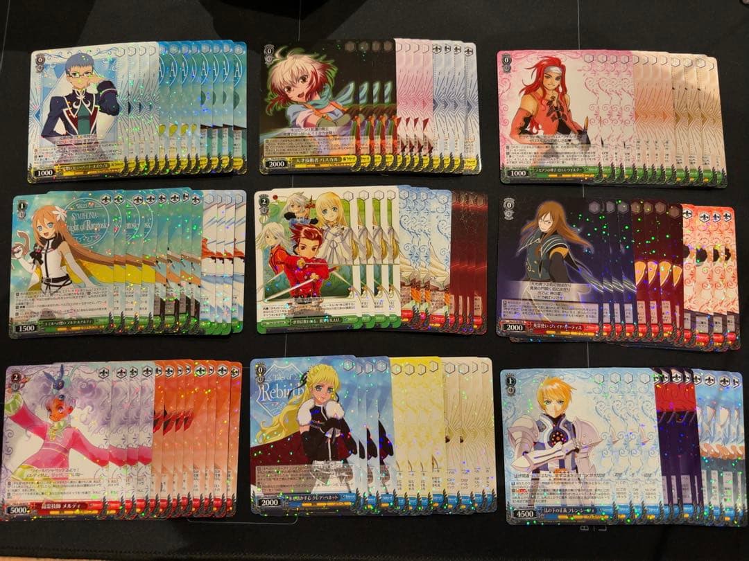 RR以下4コン　テイルズオブシリーズ　マーカー付き　ブースターパック