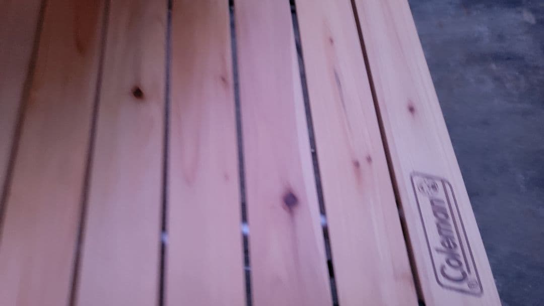 コールマン ナチュラルウッドロールテーブル/90