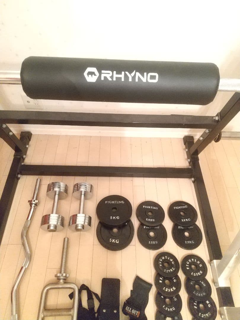 IROTEC パワーラック KENSUI オリンピックシャフト プレート 他色々