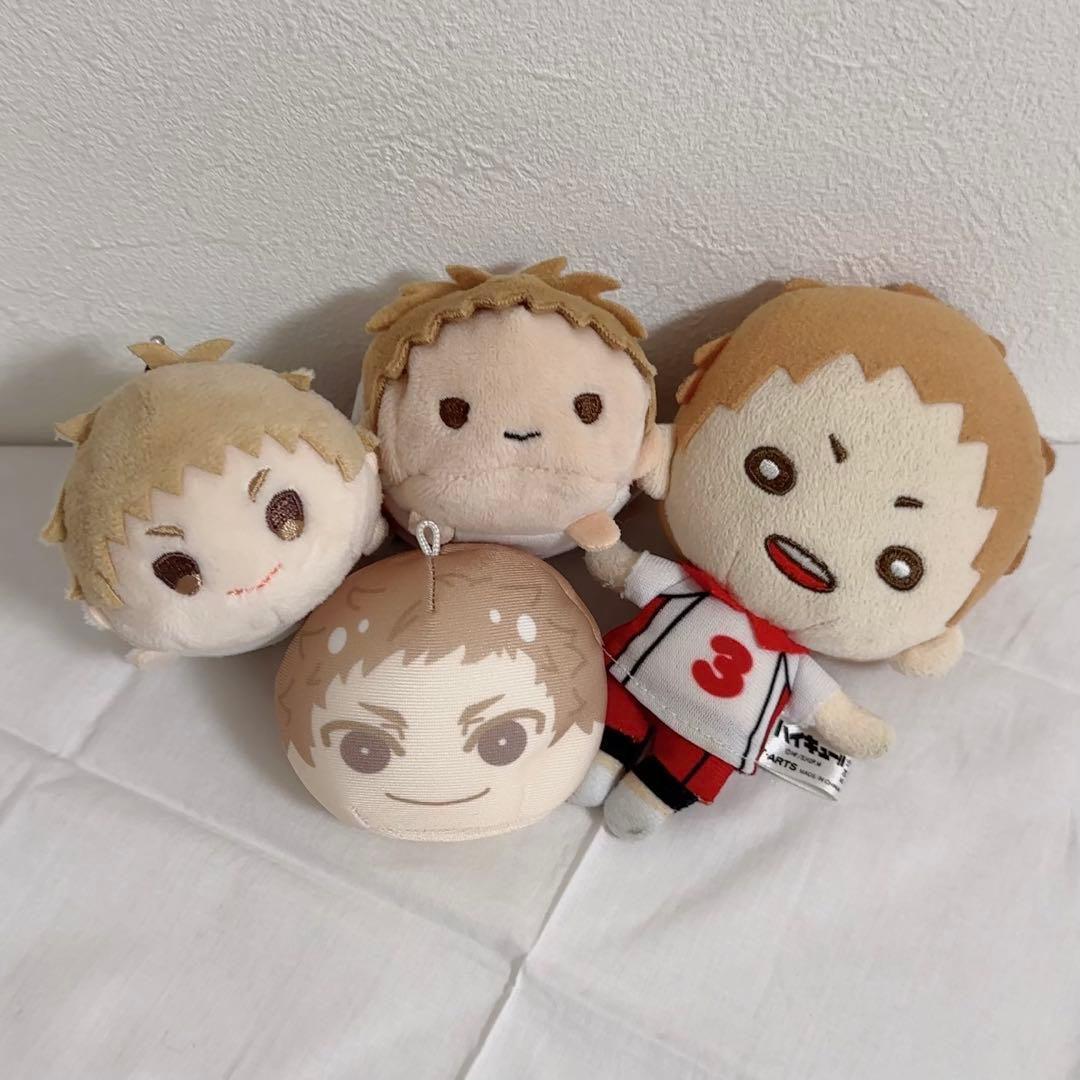 ハイキュー!! 夜久衛輔 4体セット おまんじゅう にとたん のるキャラetc