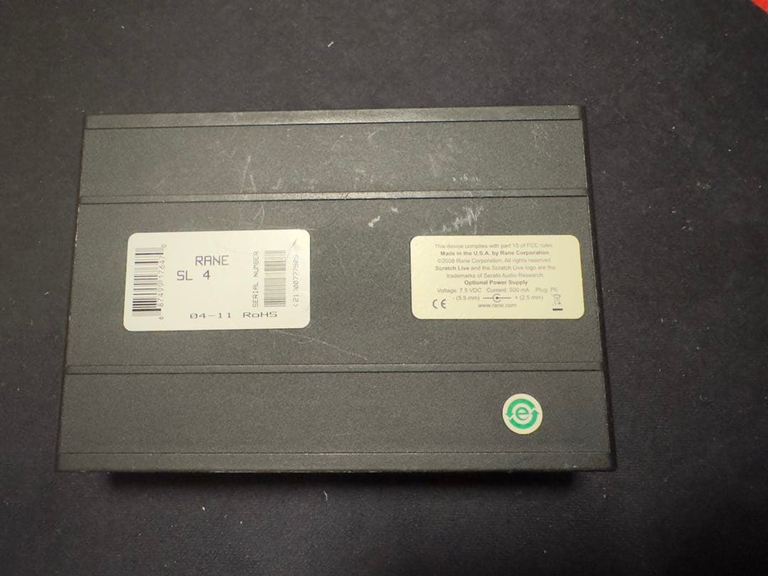 DJ機材 RANE SL4 SERATO SCRATCH LIVE