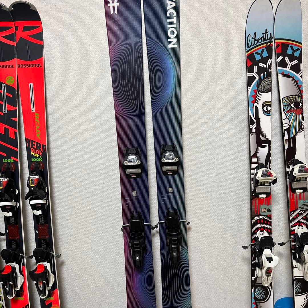 FACTION スキー板 グラデーションデザイン184cm