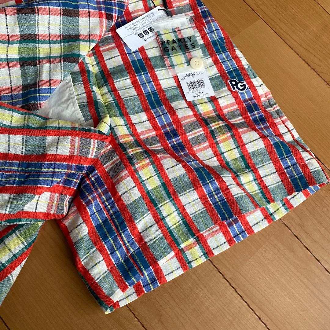 パーリーゲイツ☆タグ付き新品 チェック柄 スカート風 キュロットパンツ