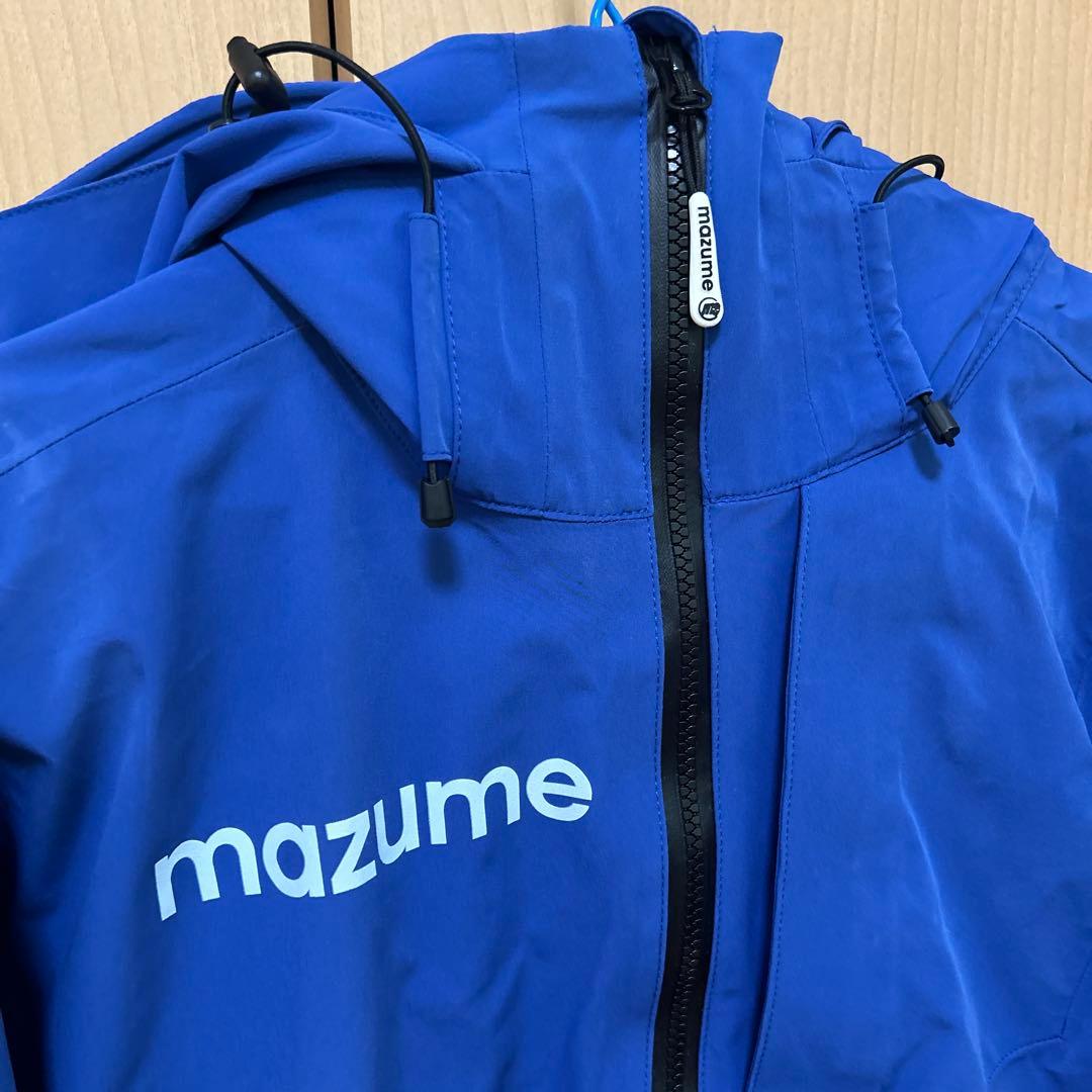 mazume マズメ レインジャケット 青　M