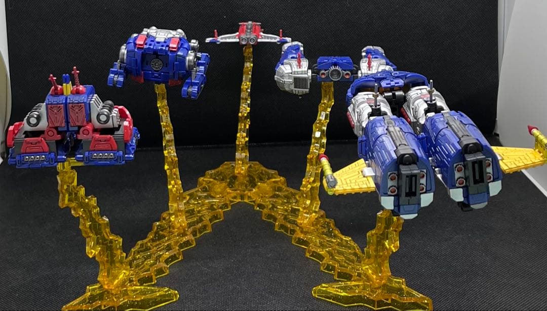 SMP ボルテスV レガシー レッツ・ボルトイン！ セットパール塗装済み完成品