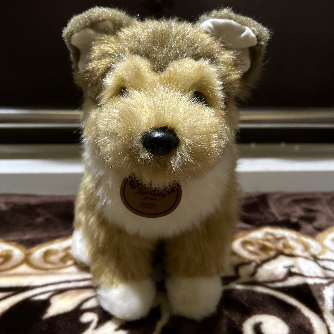 ぬいぐるみ　犬　いぬ　シェルティー　ファースト　レトロ❣️