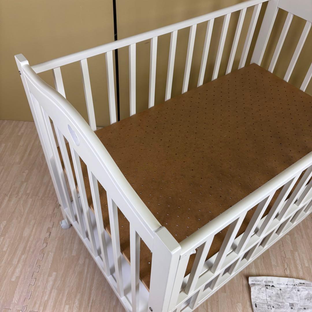 ☆除菌清掃済☆　♡ハートが可愛い♡　☆美品☆　スリーピー　プロヴァンス　ホワイト