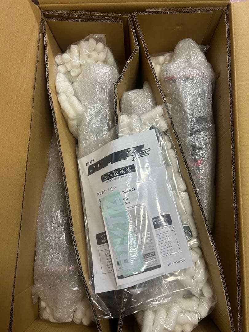 BLITZ車高調インプレッサ GRB/GRF DAMPER ZZ-R 92770