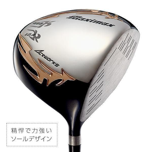 【新品】日本一404Yの飛び マキシマックスドライバー 三菱飛匠シャフト