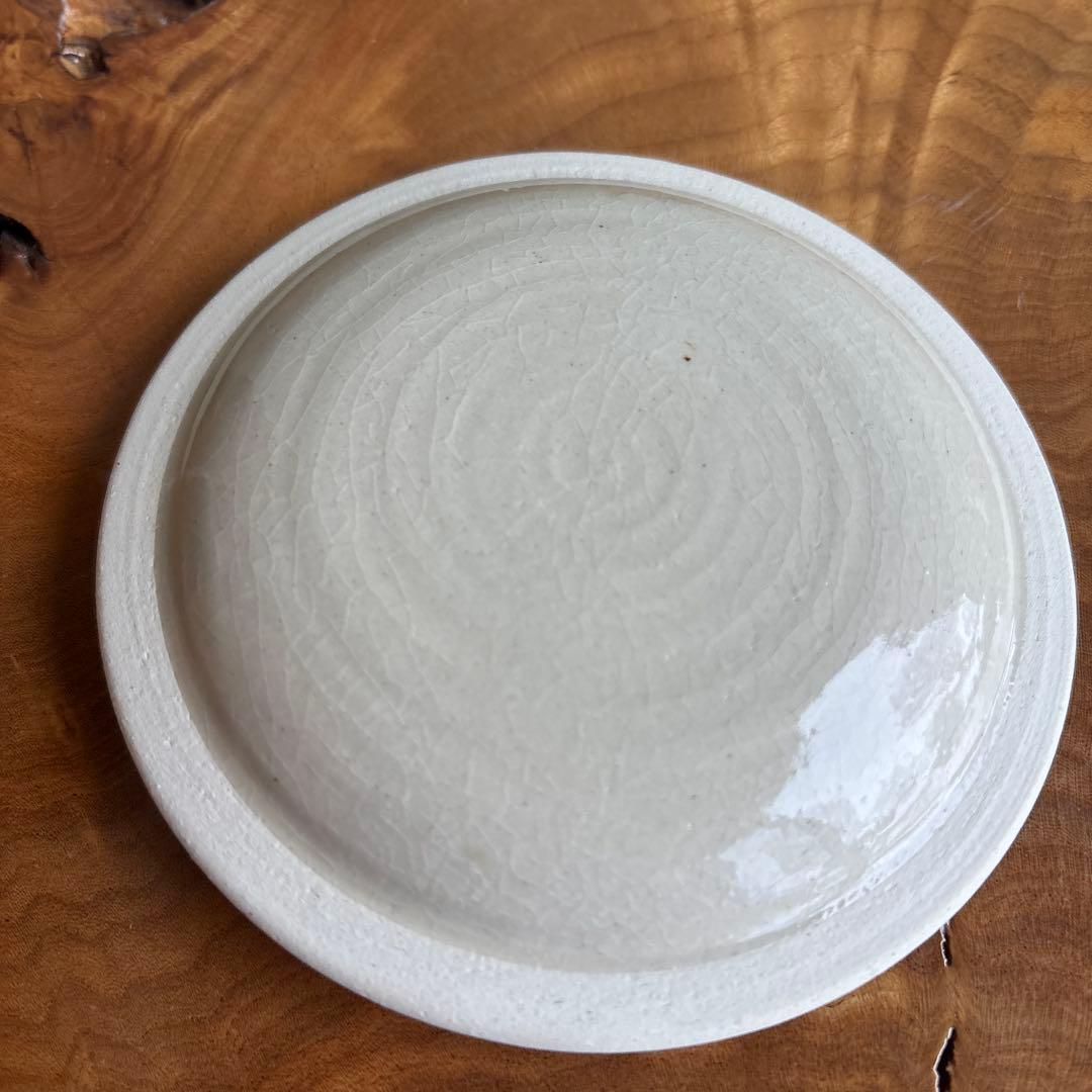 加藤喜一作 弥七田織部 細水指 茶道具 共箱